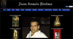 Desktop Screenshot of juanramonbiedma.es